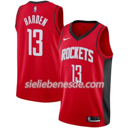 Herren NBA Houston Rockets Trikot James Harden 13 Nike 2019-2020 Icon Edition Swingman
